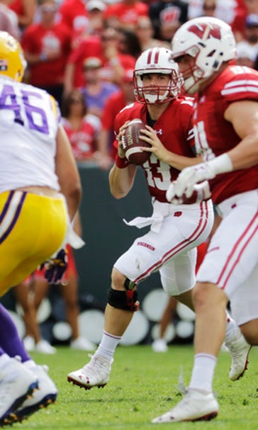 Wisconsin isn't satisfied after upsetting No. 5 LSU